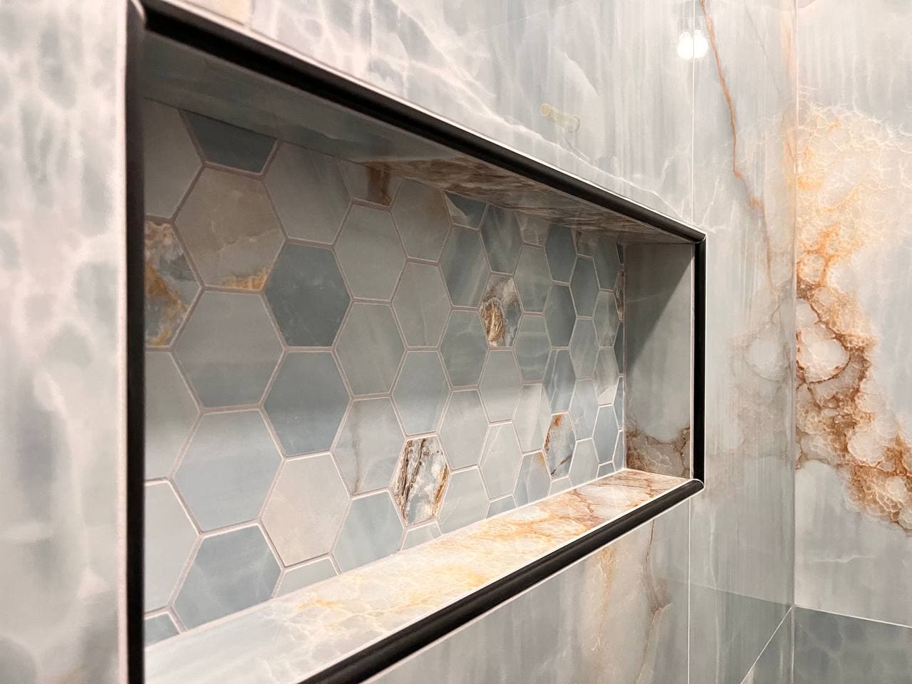 Tile installation project 11
