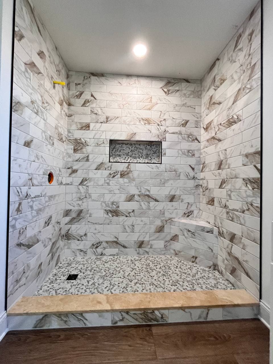 Tile installation project 17