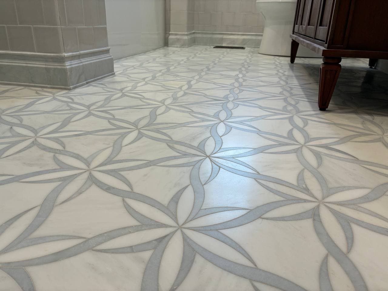 Tile installation project 40